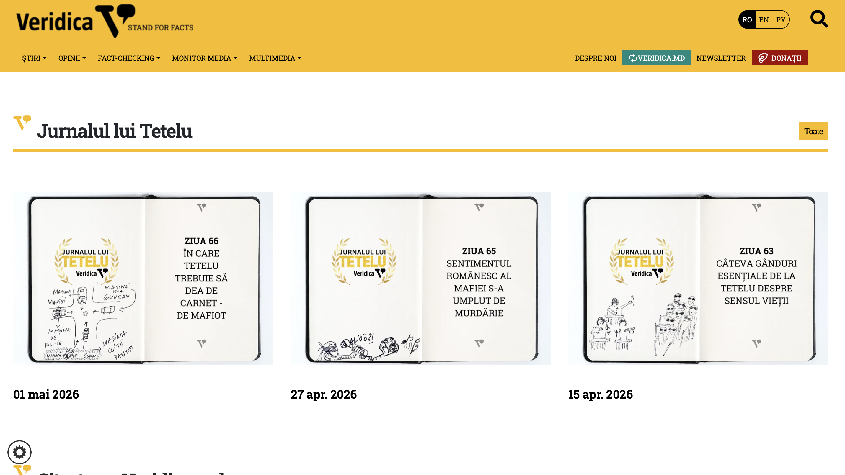 Veridica — Anti Fake News Publication